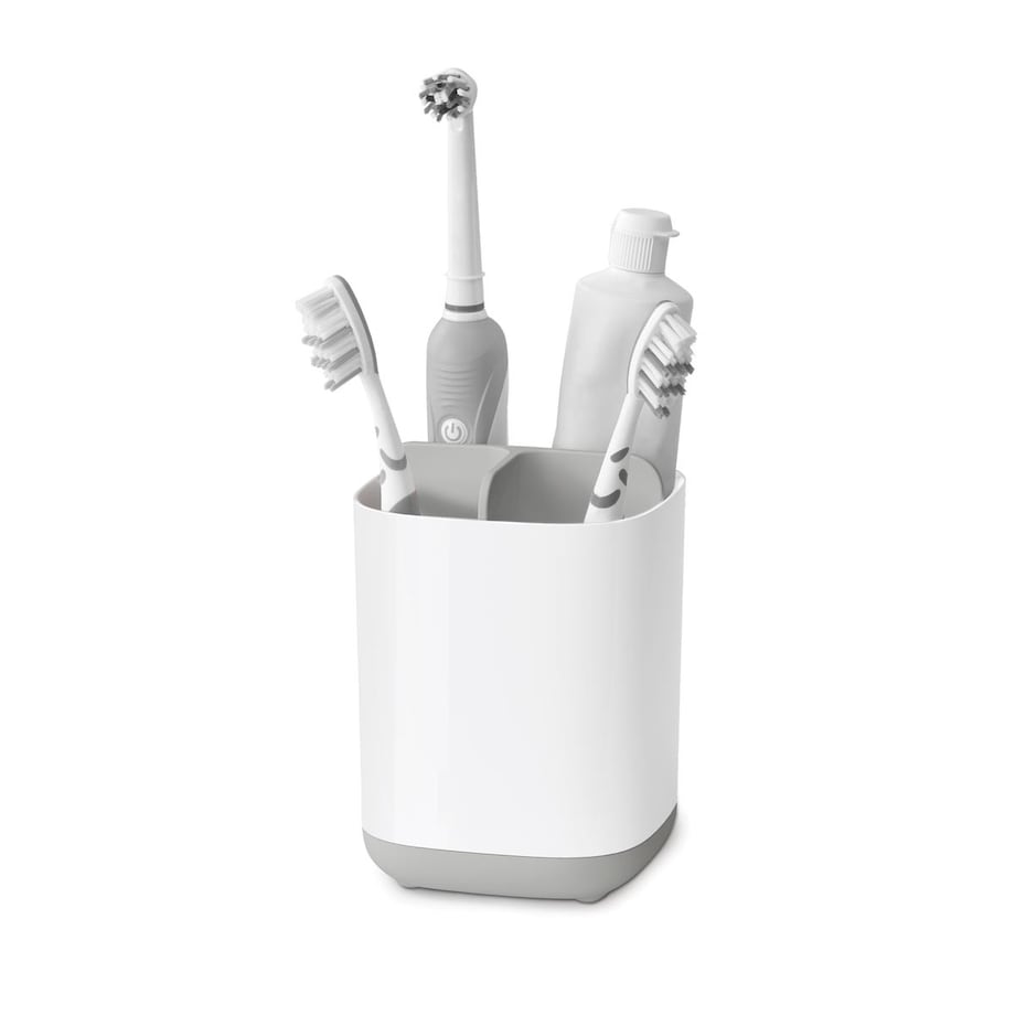 Organizer na szczoteczki do zębów mały szary EasyStore, 8.4 x 8.4 x 12.7 cm, Joseph Joseph