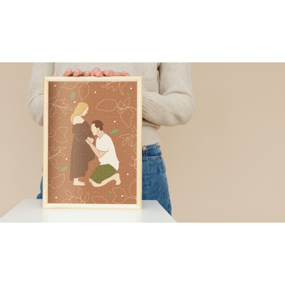 Muno Puzzle "We Are Expecting" Puzzle 500 el. w eco woreczku