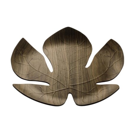 Taca z drewna orzecha Adamo, 40.5 x 41 cm, Legnoart