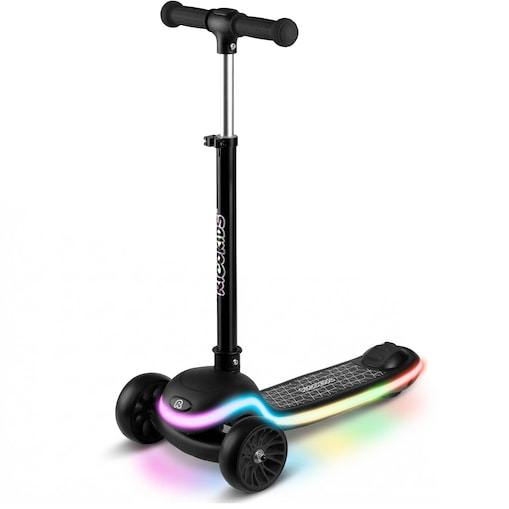 Hulajnoga dla dzieci trójkołowa Leddi czarna