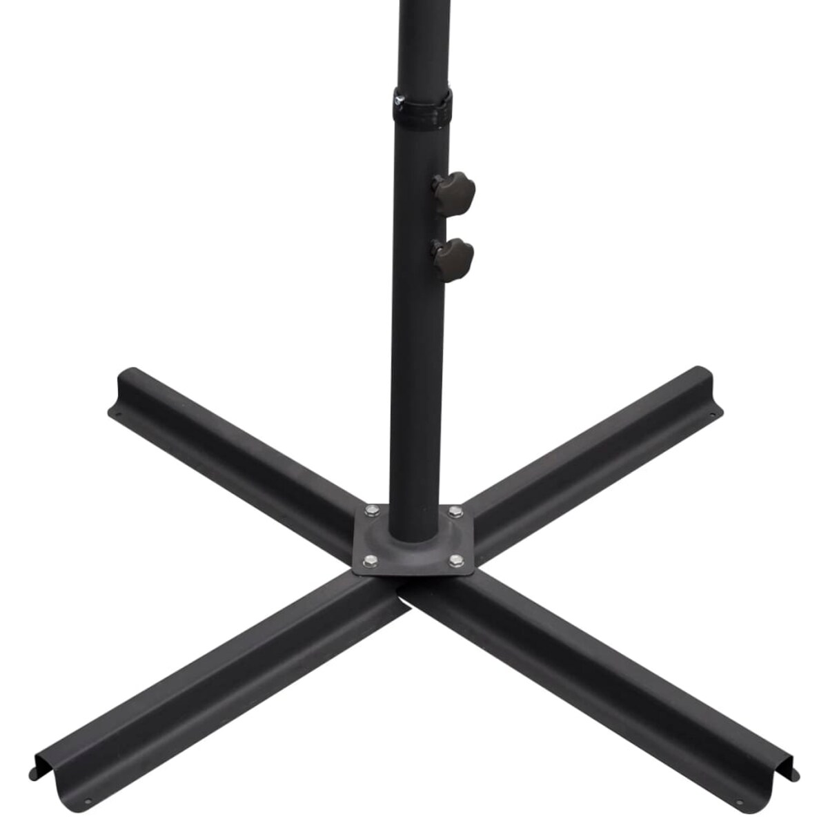 vidaXL Parasol na wysięgniku 3 m, zielony