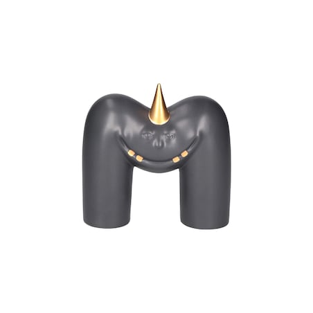 Nowoczesna ozdoba ceramiczna Glinfluencer - 14.5 cm, M