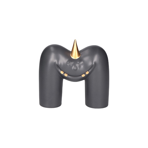 Nowoczesna ozdoba ceramiczna Glinfluencer - 14.5 cm, M