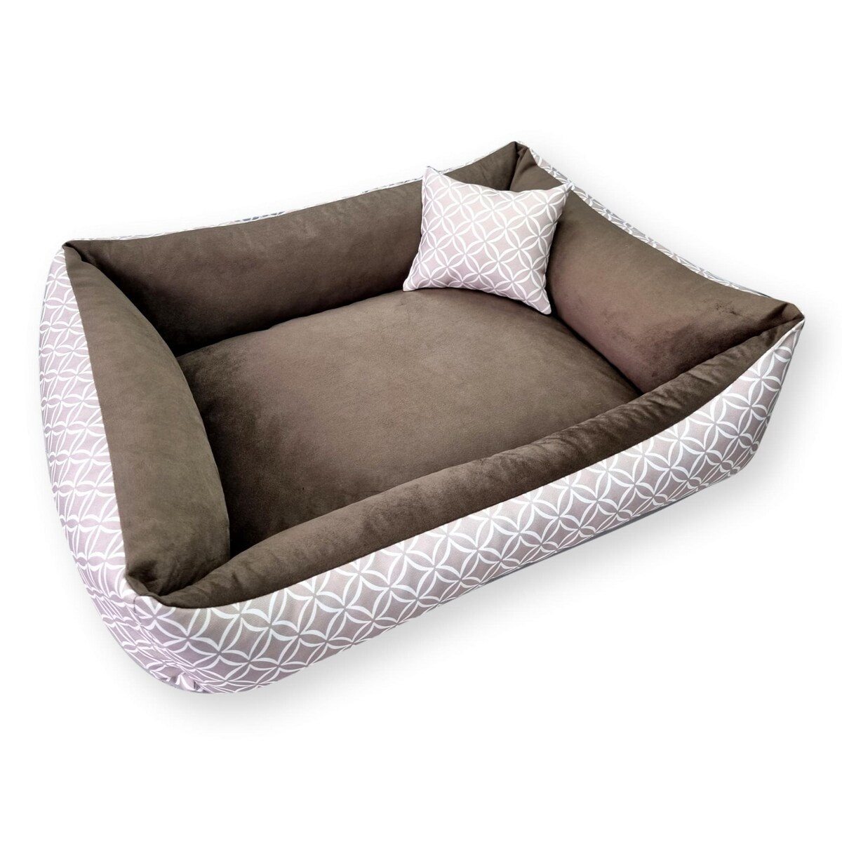 Stylowe legowisko dla kota OTTO, 60x40 cm, Brąz