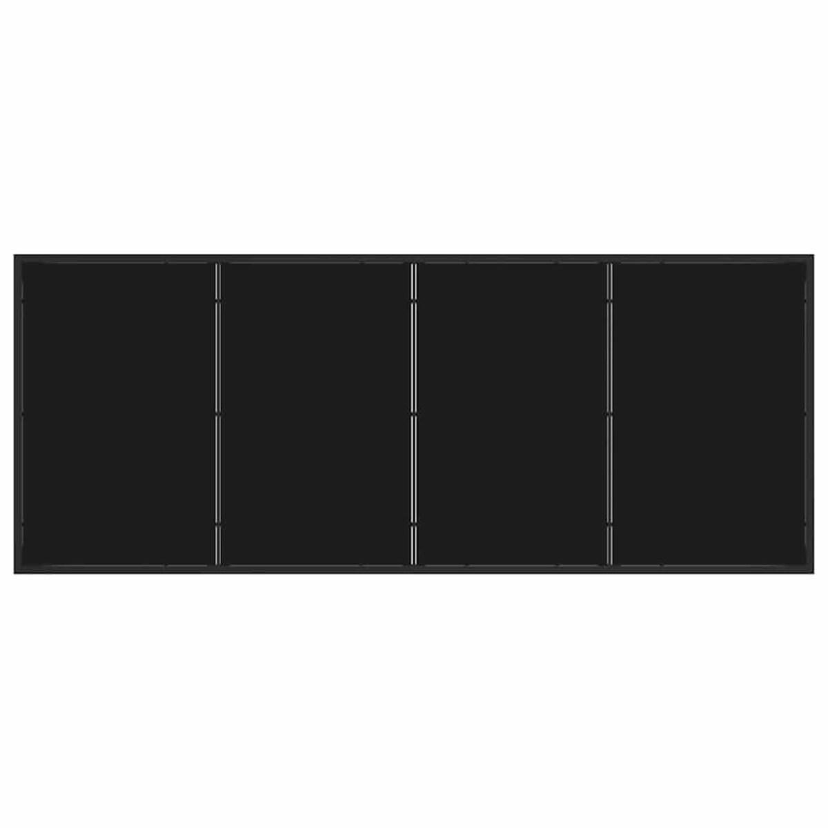 vidaXL Zestaw do jadalni w ogrodzie 9 pcs Szary polirattan