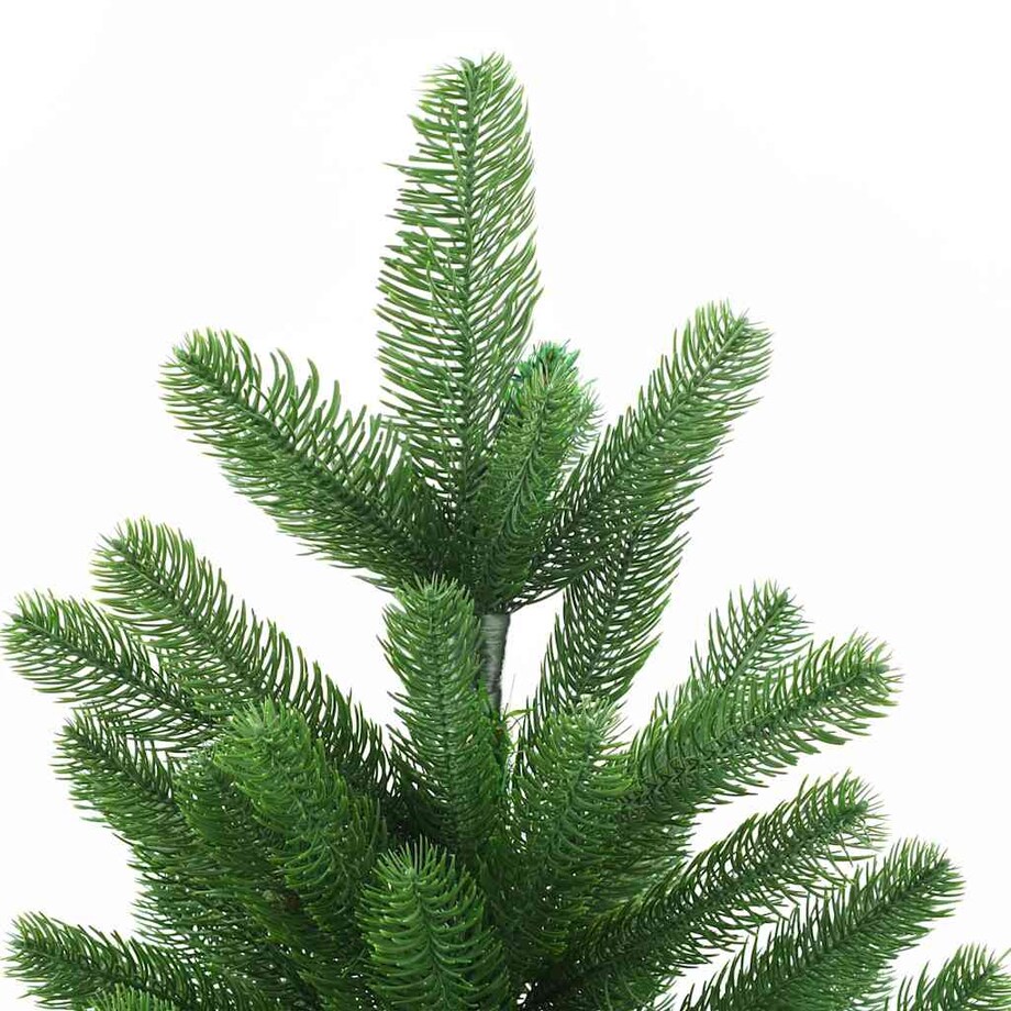 vidaXL Sztuczna choinka z realistycznymi igłami, 180 cm, zielona