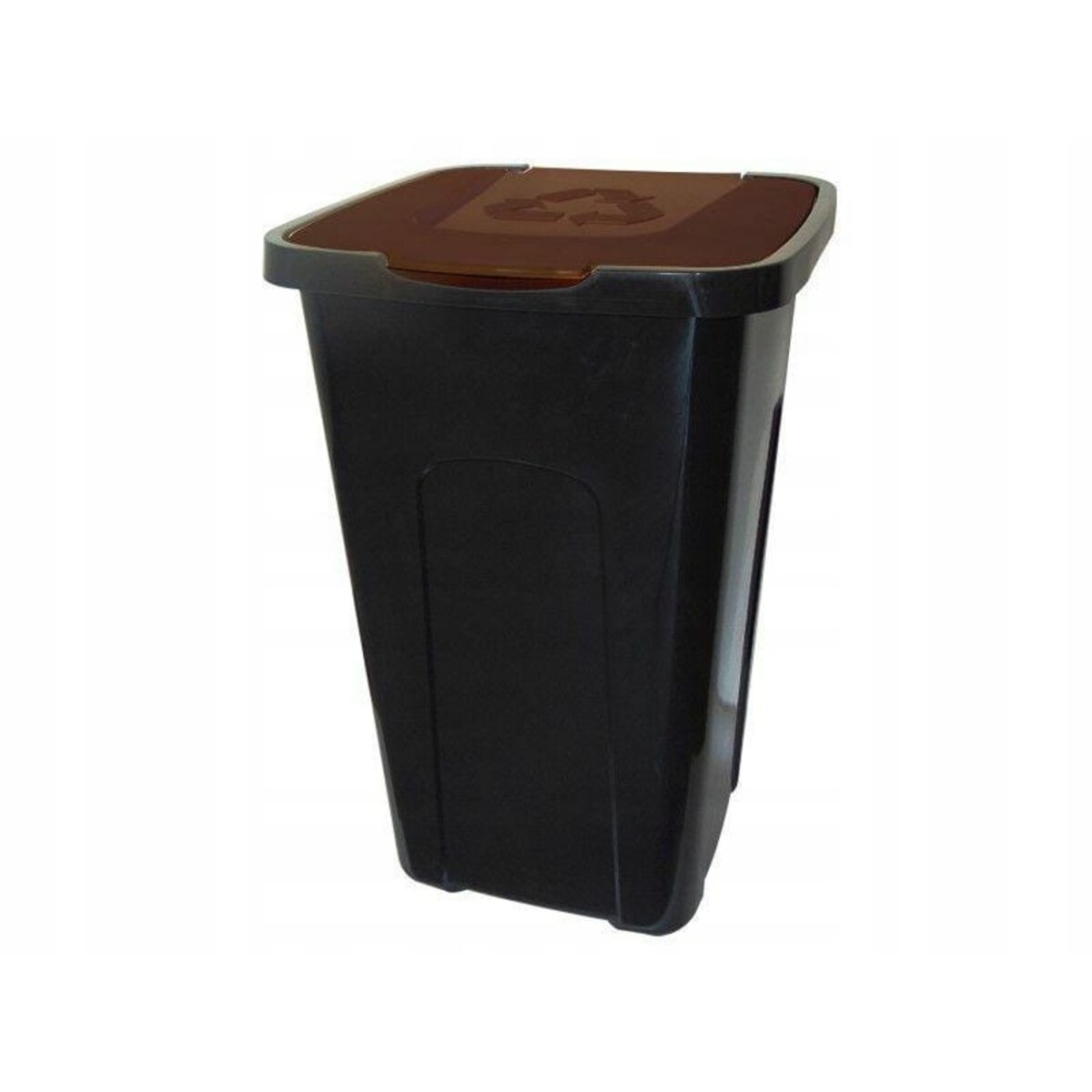 Kosz Do Segregacji na odpady 50l brązowy 1090 Keeeper do sortowania śmieci