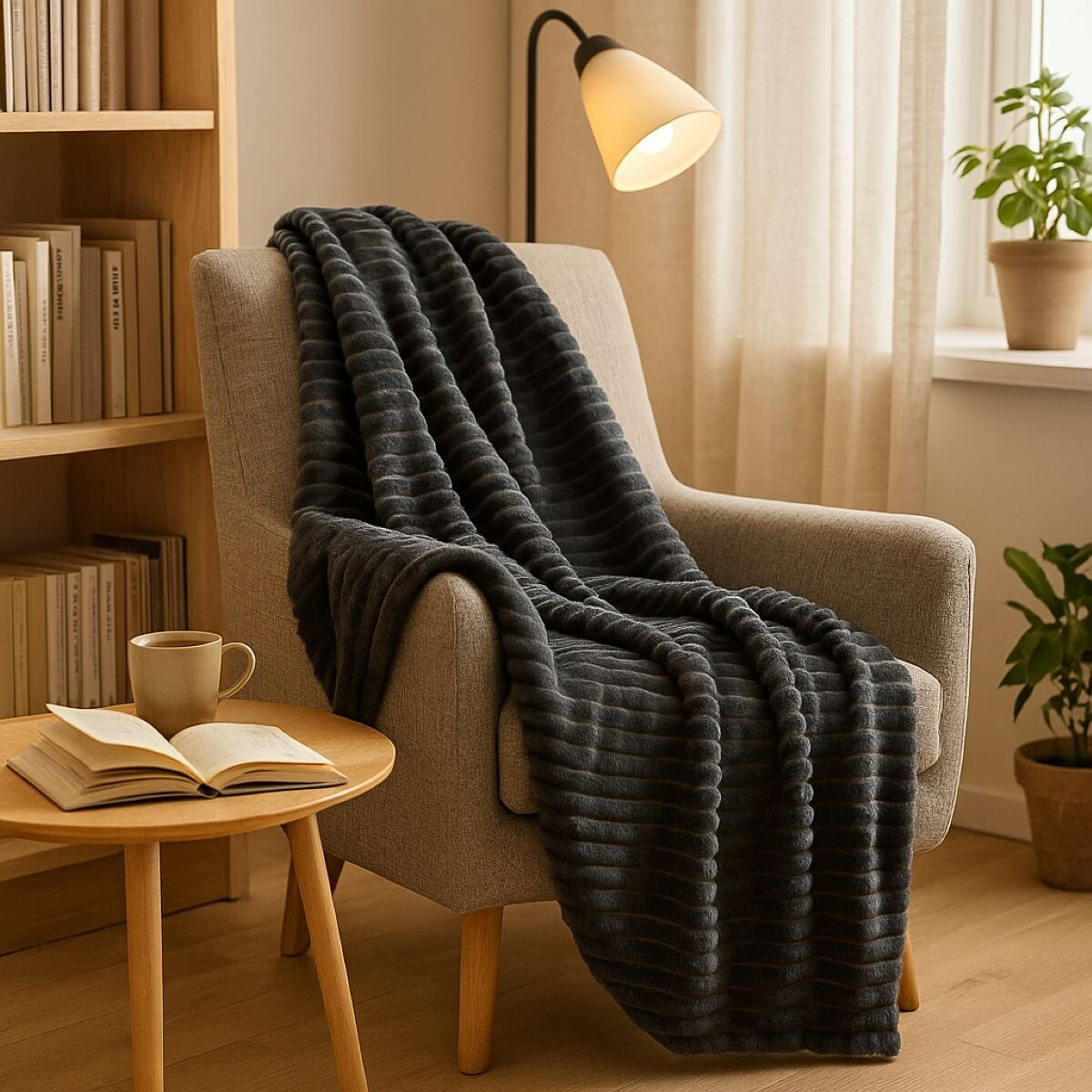 Koc flanelowy 160 x 130 cm