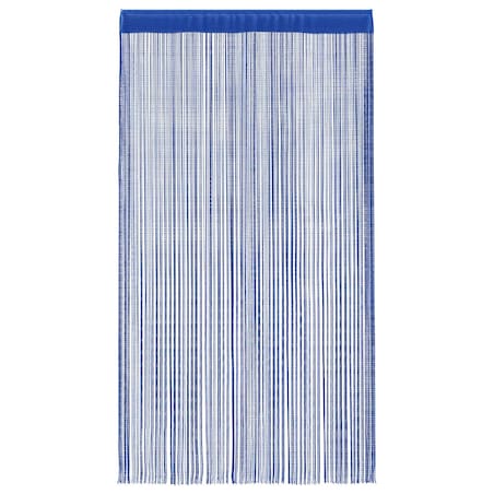 vidaXL Zasłony sznurkowe, 2 sztuki, 100 x 250 cm, niebieskie