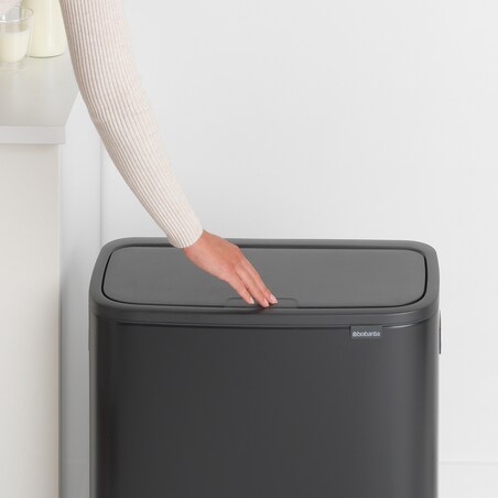 Kosz na śmieci Touch Bin BO 60l czarny mat 223020