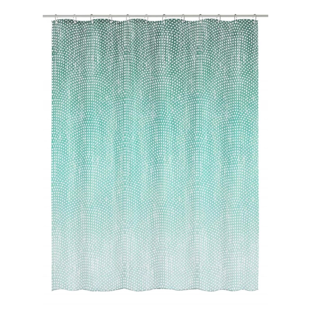 Kleine Wolke Cascada Ekologiczna Zasłona prysznicowa zielony 180x200 cm PEVA bezzapachowa