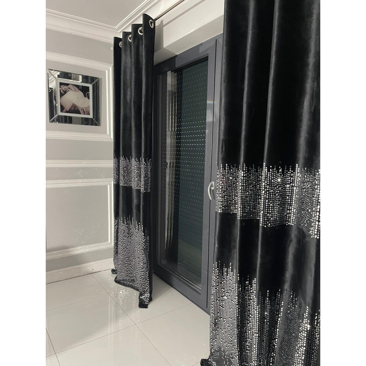 zasłona welurowa "glamour 2