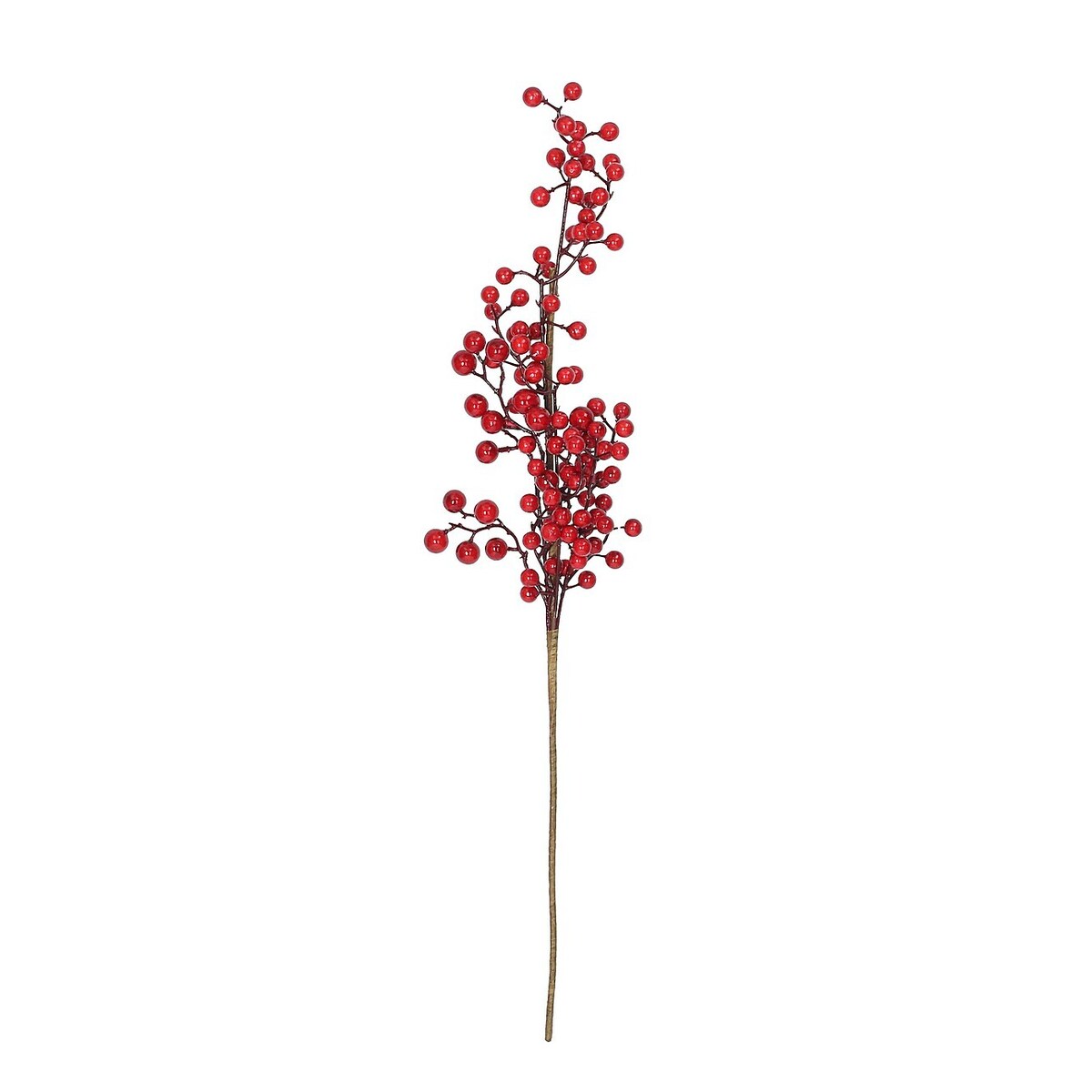 Gałązka dekoracyjna Cranberry 66 cm boże narodzenie, święta, świąteczne, czerwony, 10x10x66 cm