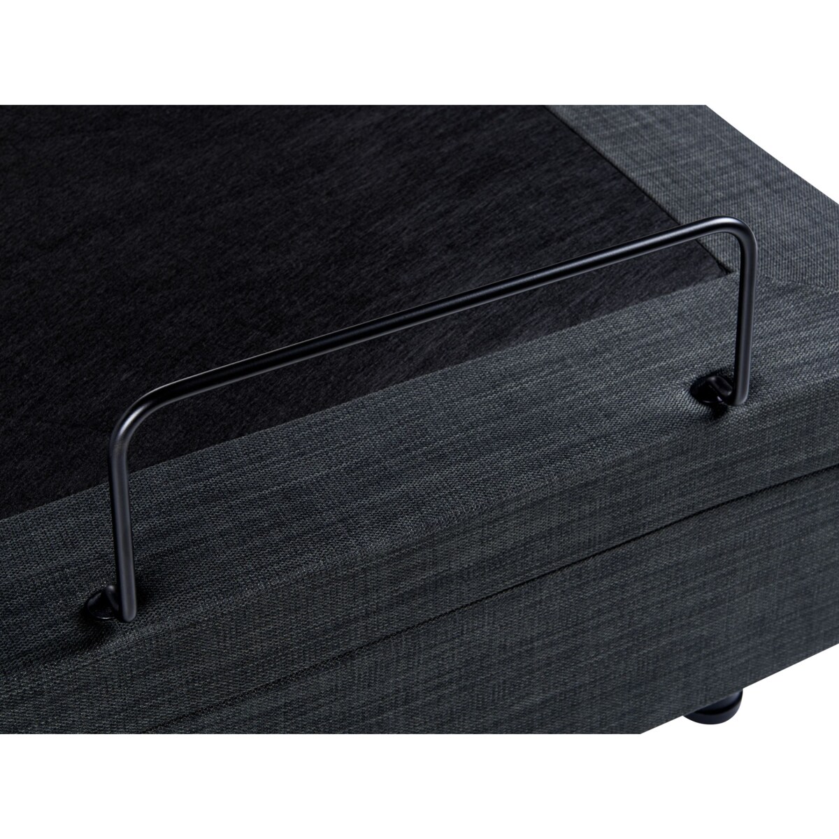 Łóżko regulowane bez zagłówka DUKE 80 x 200 cm Ciemnoszary