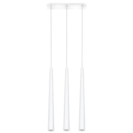Loftowa LAMPA wisząca QUBECK 5404 Nowodvorski tuba OPRAWA zwis metalowa biała