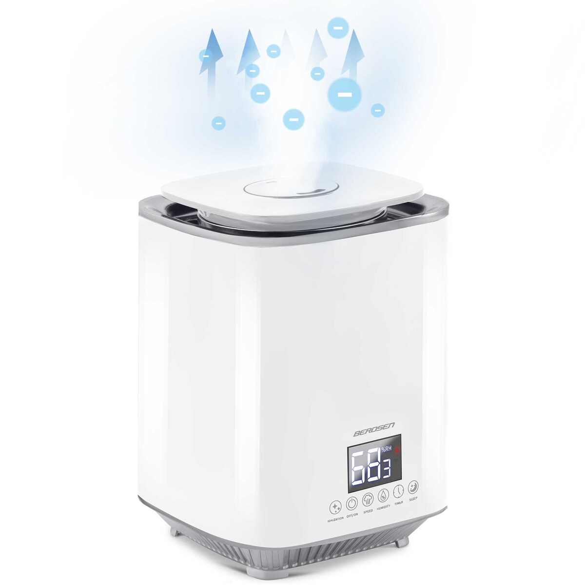 Nawilżacz powietrza ultradźwiękowy jonizator aroma Berdsen