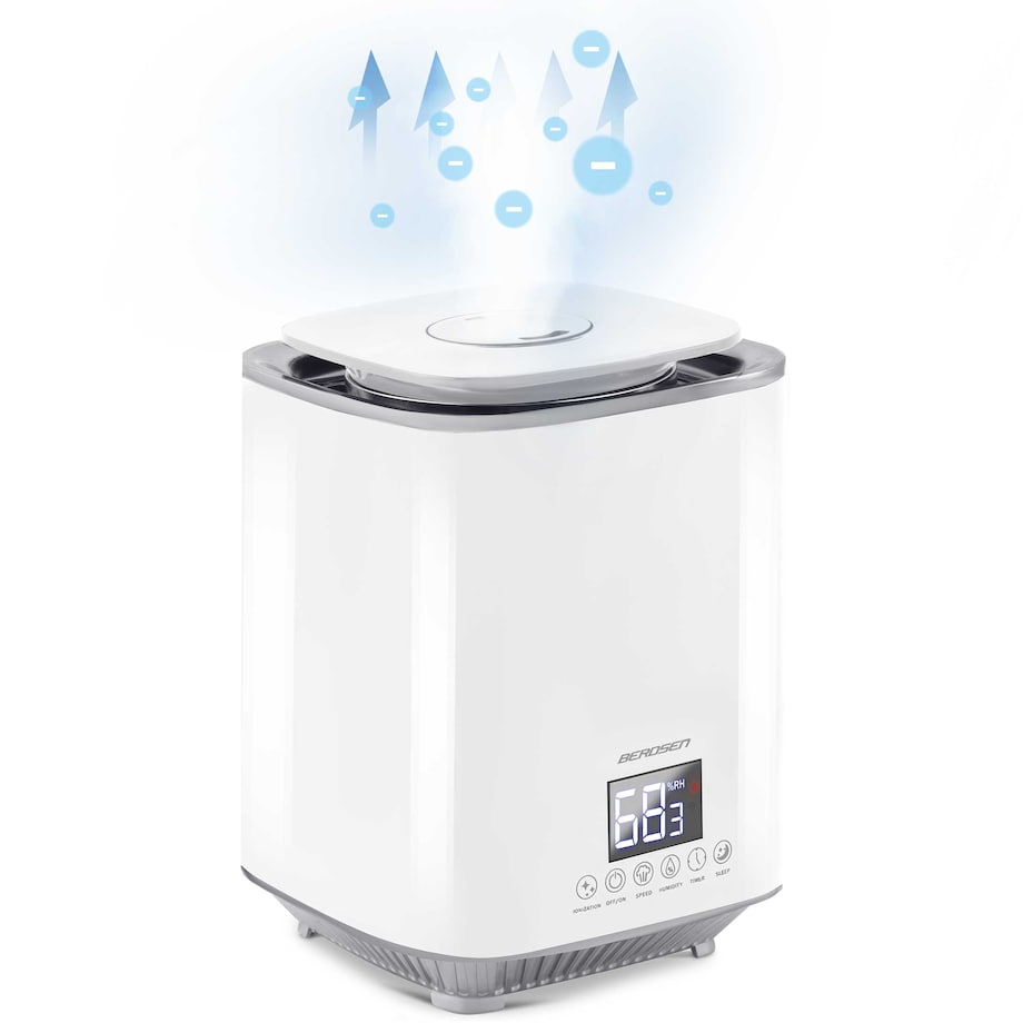 Nawilżacz powietrza ultradźwiękowy jonizator aroma Berdsen