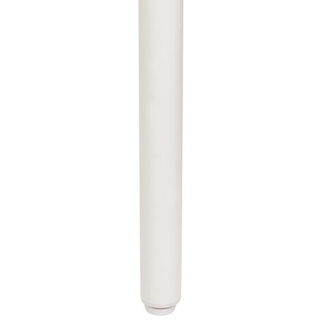 Stół ogrodowy CARAVINO 160 cm 90 cm Metal Jasnobeżowy