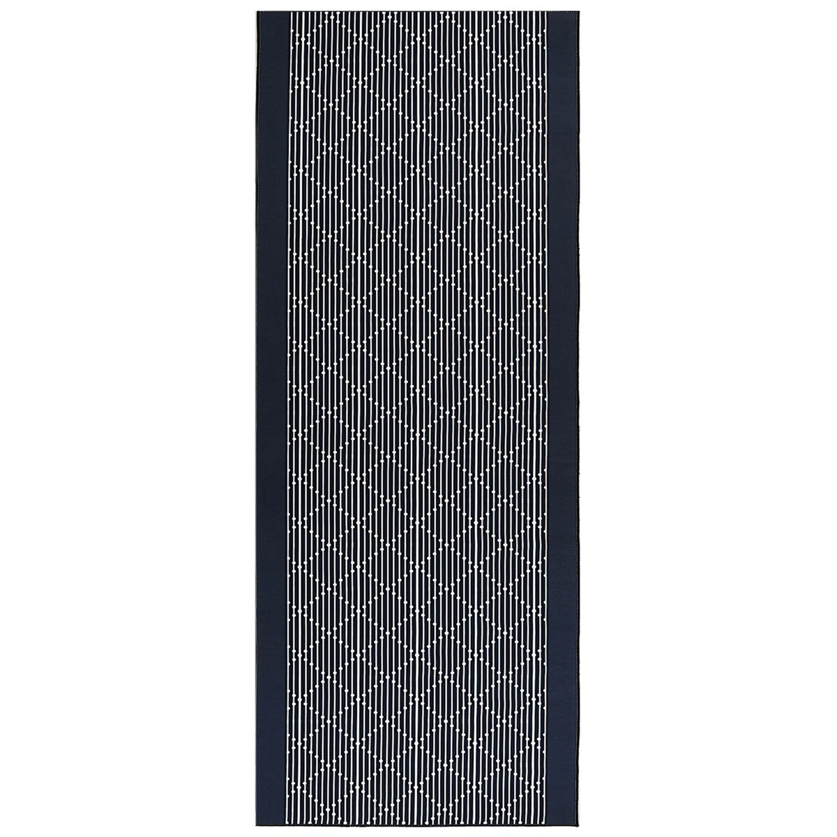 Dywan 80 x 200 cm granatowy CHARVAD