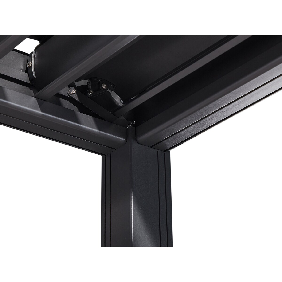 Pergola ogrodowa 310x310 cm Czarny FORNOLI