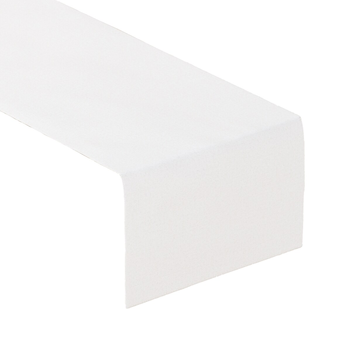 Bieżnik prostokątny 40x130 białoszary