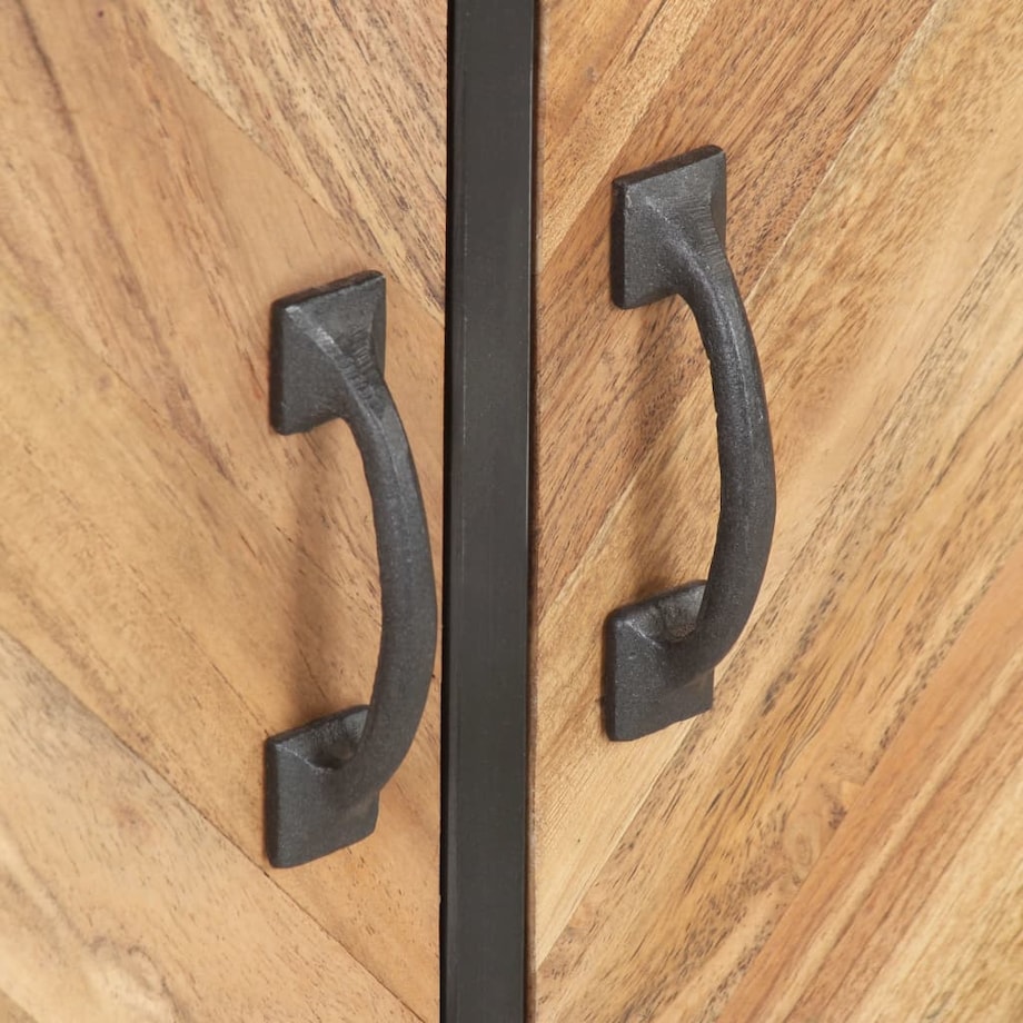 vidaXL Szafka pod TV, 120x30x40 cm, lite drewno akacjowe