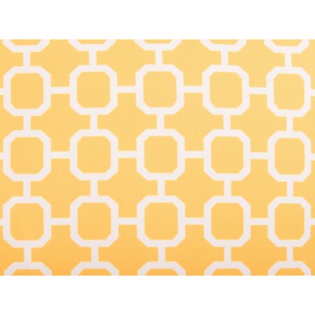 Zestaw 2 poduszek na krzesła ogrodowe żółty FIJI