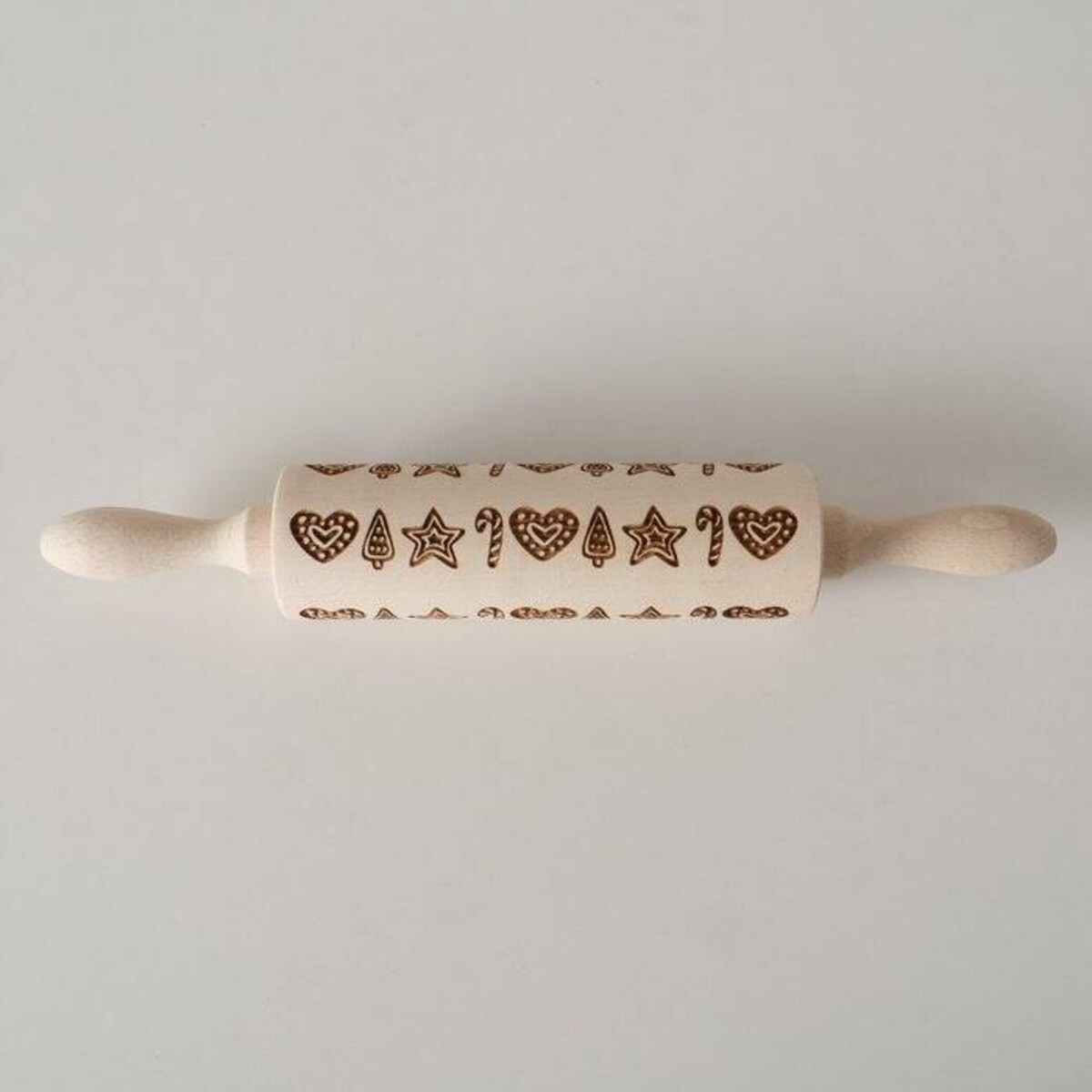 Grawerowany wałek świąteczny wzór BAKERY