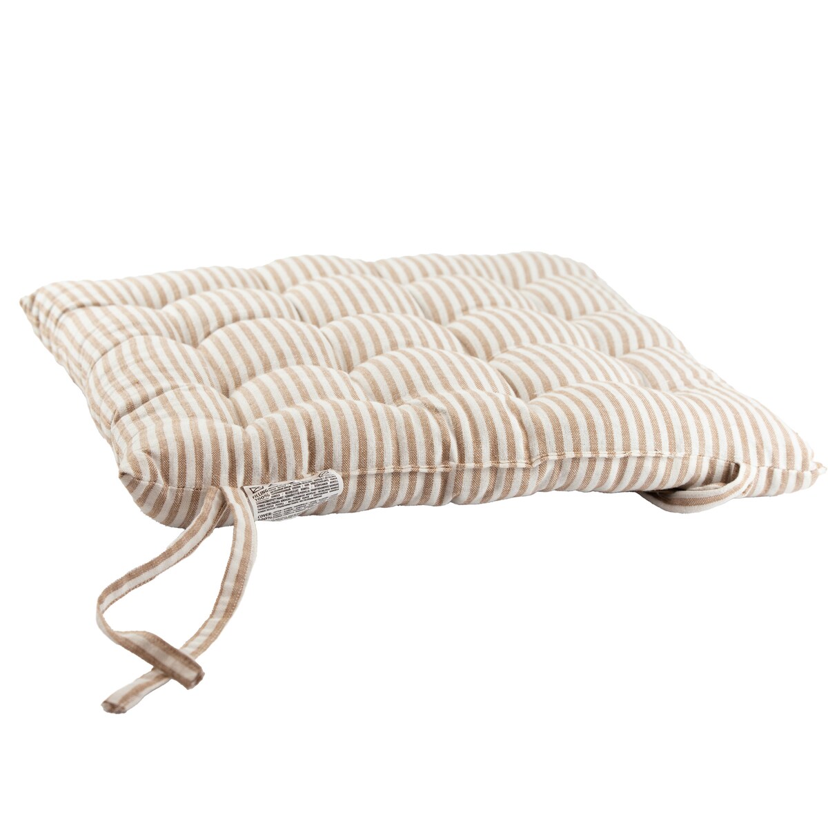 Poduszka Na Krzesło Ogrodowe Do Domu Na Taras 40X40 Cm Brązowe