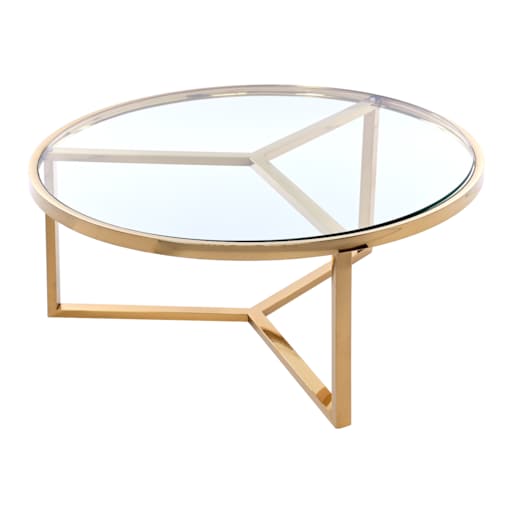 Stolik kawowy okrągły Monroe 90x40 cm