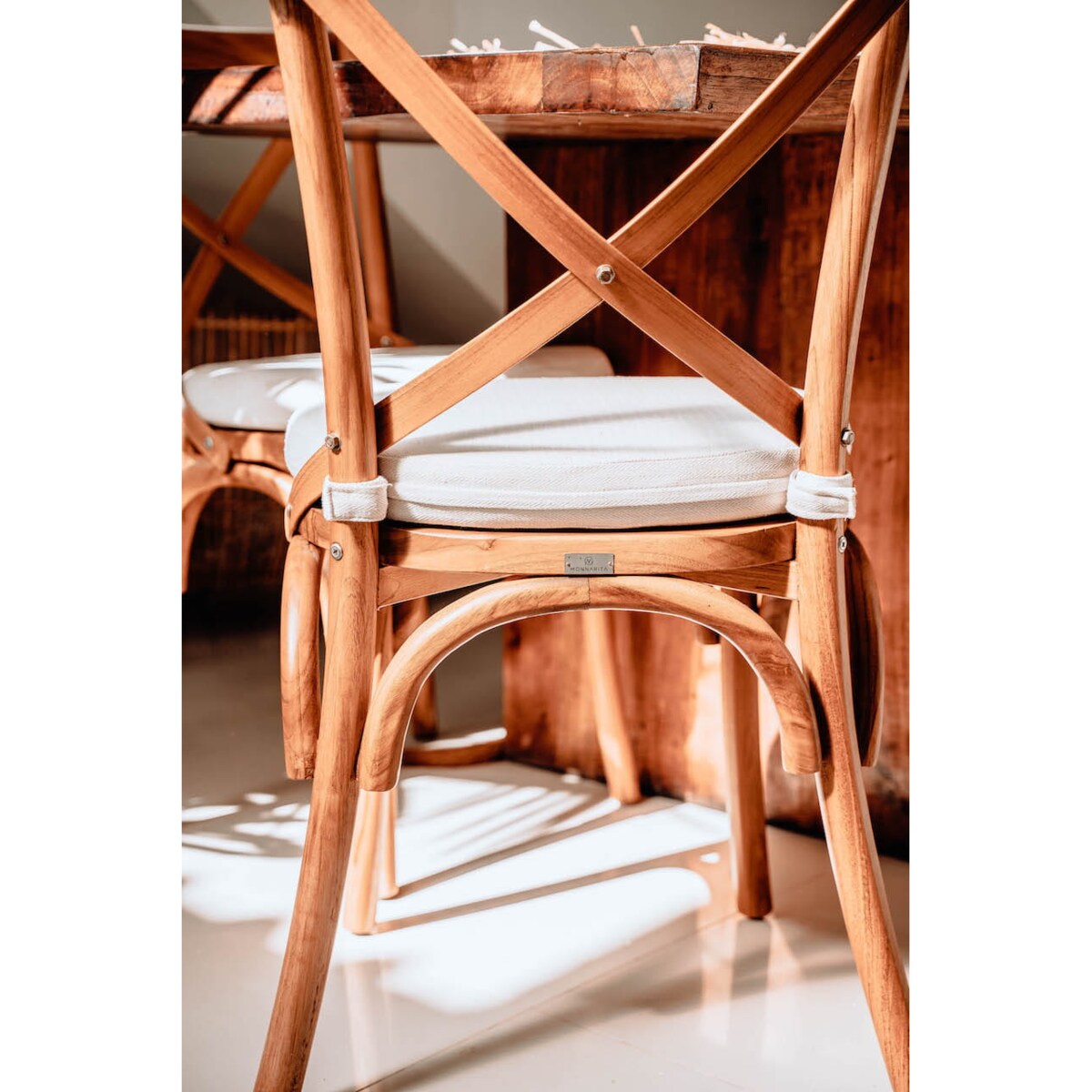 TEAKOWE KRZESŁO TIKA