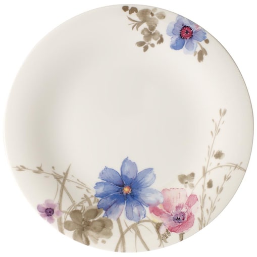 Talerz sałatkowy Mariefleur Gris, 21 cm, Villeroy & Boch