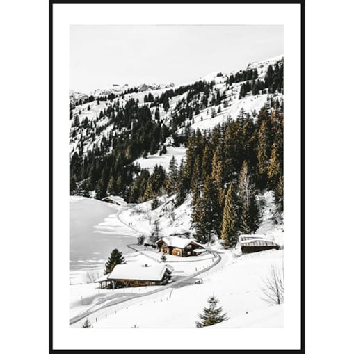 Poster Story, Plakat, Obraz - Zimowa Dolina, wymiary 50 x 70 cm
