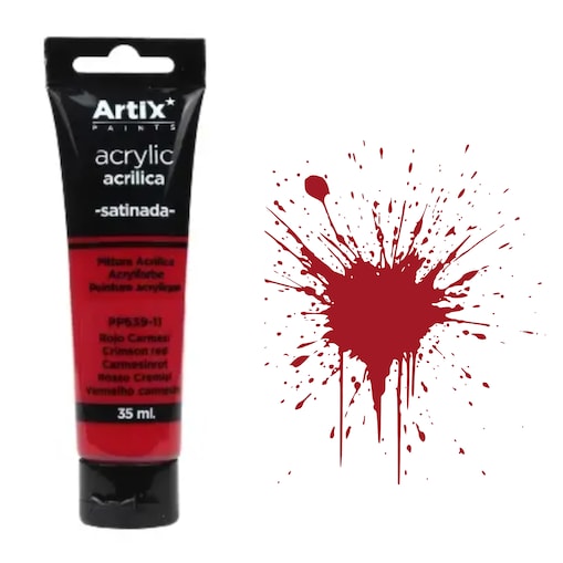 farba akrylowa crimson red artix pp639-11, 35ml