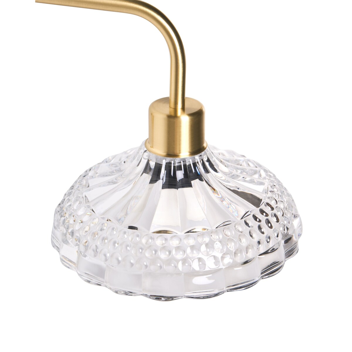 Zestaw 2 lamp ściennych MOLINO Metal Złoty