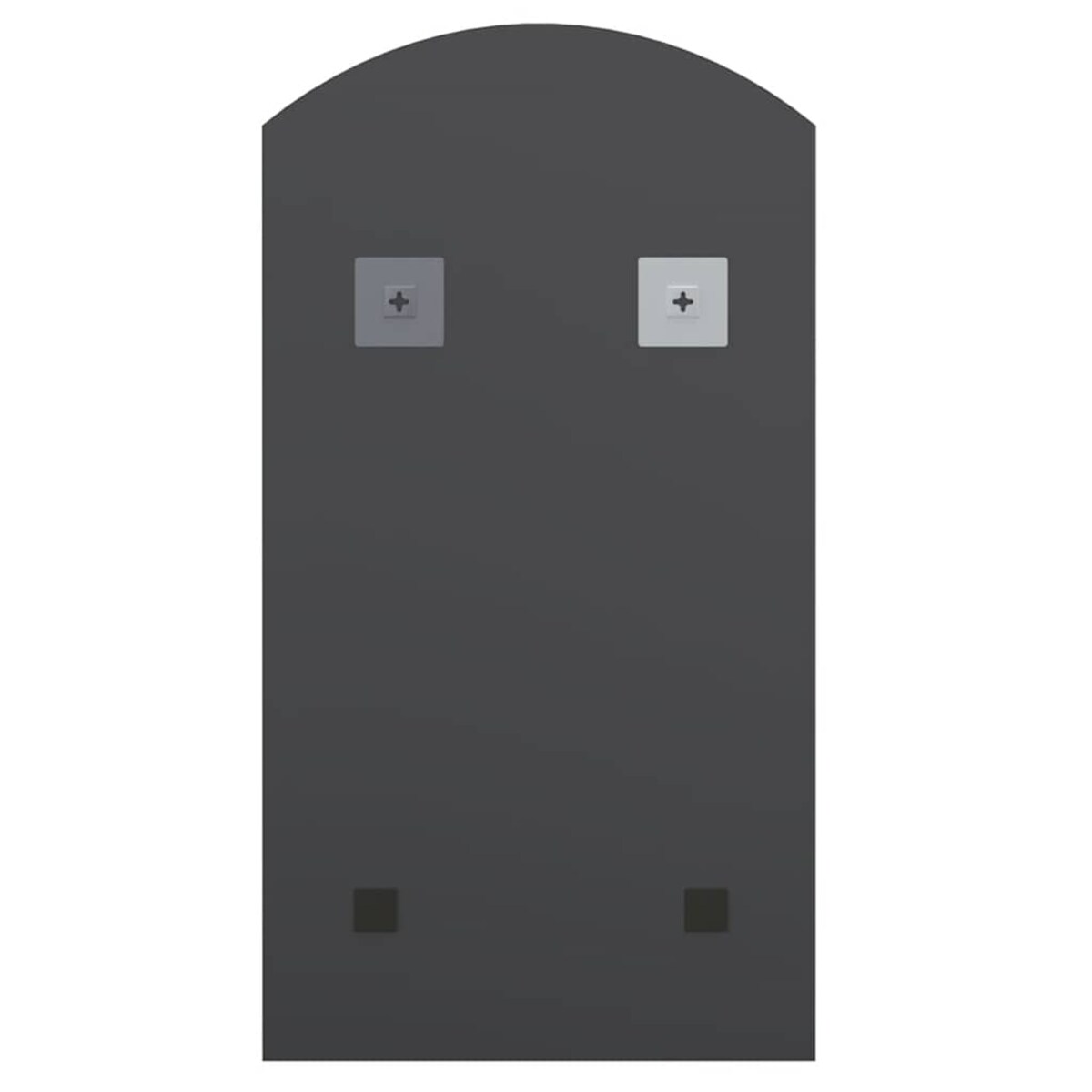 vidaXL Lustro, 90x45 cm, szklane