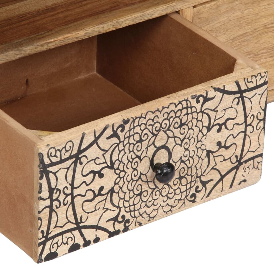 vidaXL Szafka pod TV, 140x30x40 cm, lite drewno mango