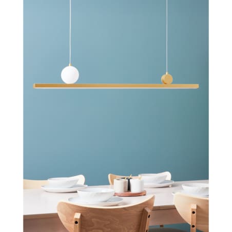 Lampa wisząca LED złota ALWAND