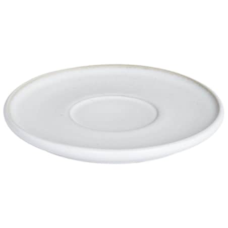 Zestaw 8 filiżanek ze spodkami SESAME Kamionka Złamana biel