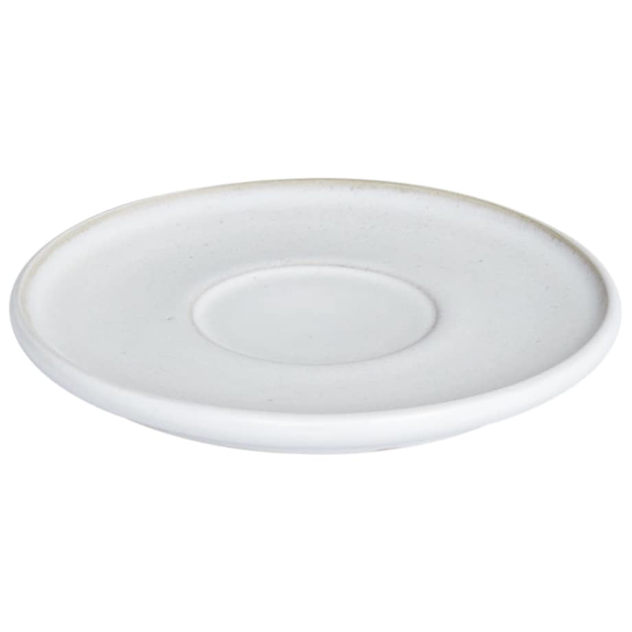 Zestaw 8 filiżanek ze spodkami SESAME Kamionka Złamana biel