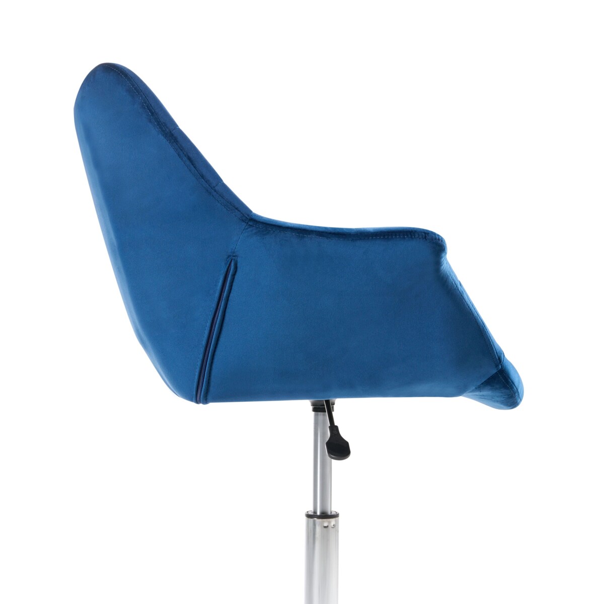 Krzesło obrotowe LABELLE Welur Granatowy