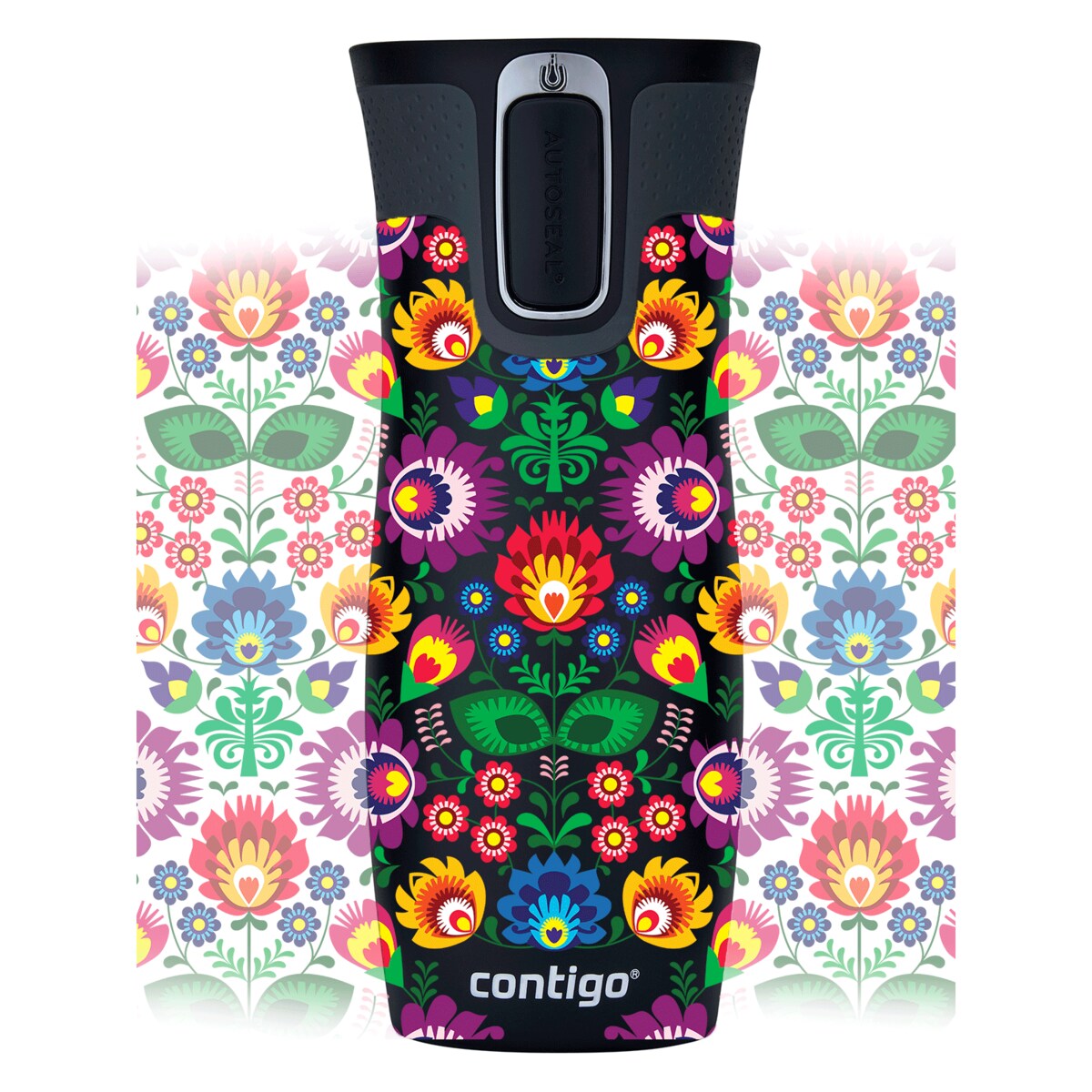 Kubek termiczny Contigo West Loop 2.0 470ml - czarny mat - Folklor