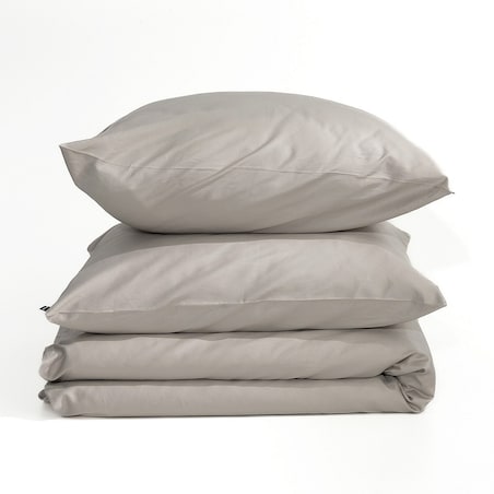 Pościel z satyny bawełnianej Beige 220x200 cm, 220x200 cm