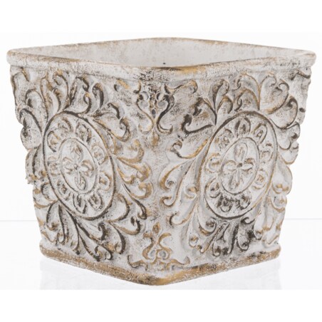 Osłonka cementowa 15x18,5x18,5 cm ANTIC