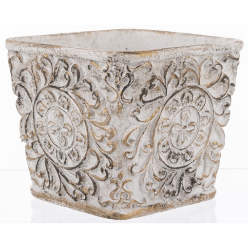 Osłonka cementowa 15x18,5x18,5 cm ANTIC