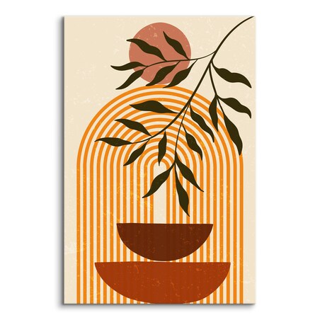 Obraz Gałązka Japońskie Naczynia Boho 80x120cm