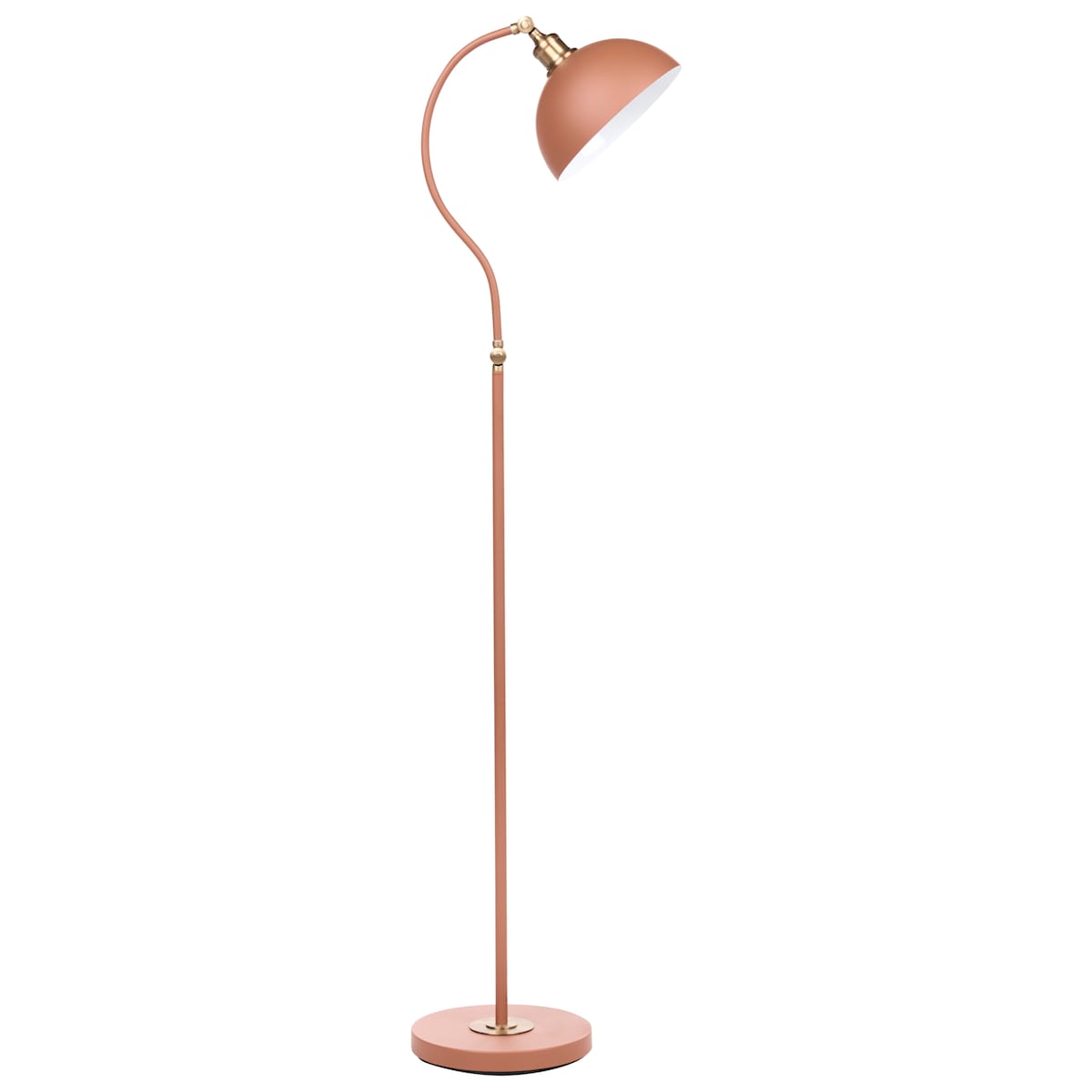 Lampa podłogowa LENNON Regulowana Metal Pomarańczowy