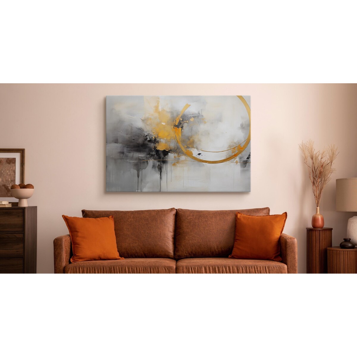 Obraz Na Płótnie Nowoczesna Abstrakcja 70x50cm