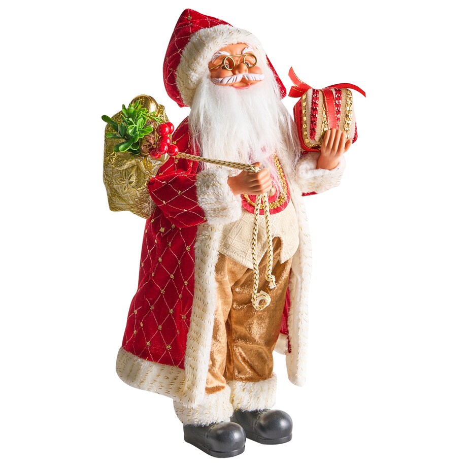 Dekoracja świąteczna RAMVATN Mikołaj 44 cm Czerwony