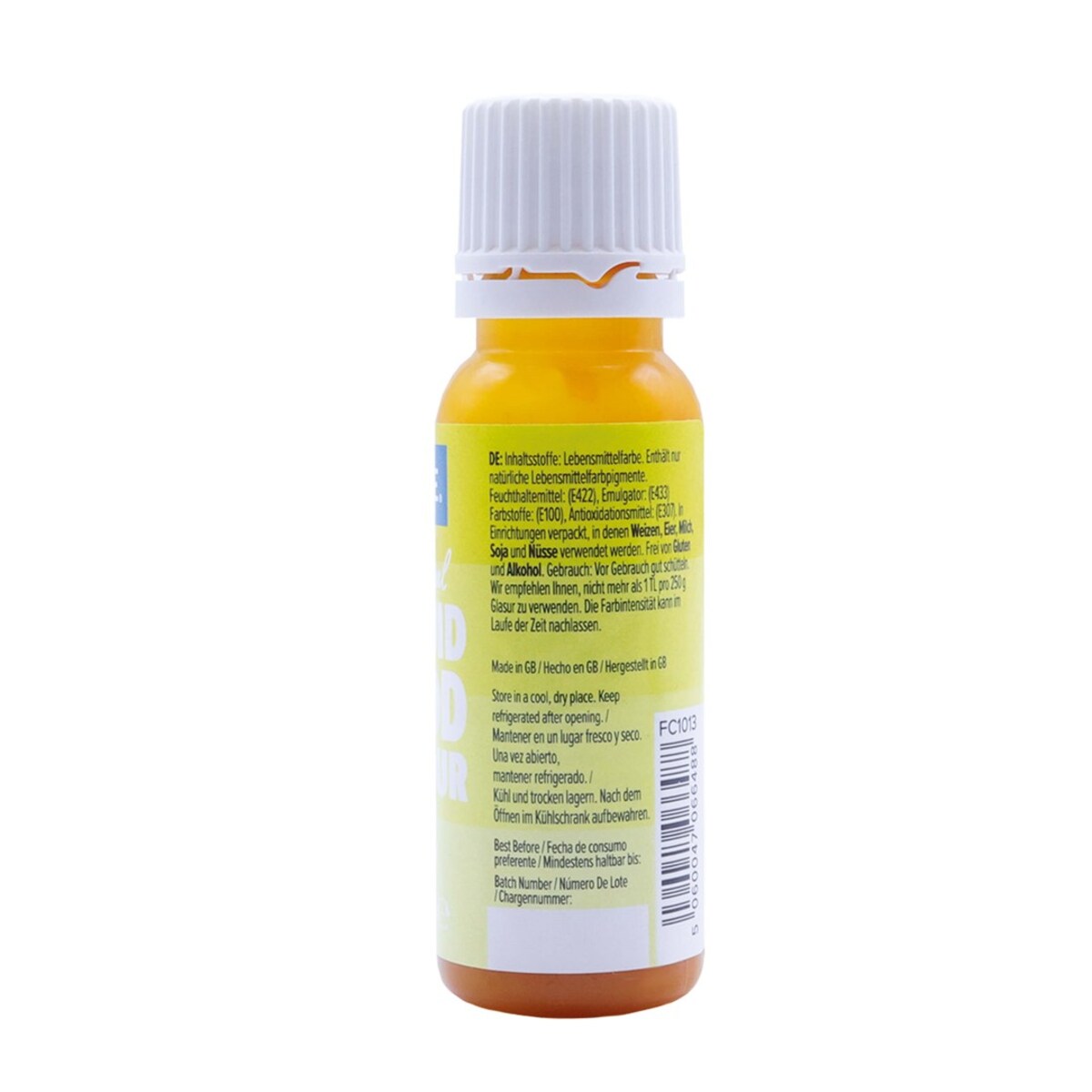 PME Naturalny barwnik spożywczy w płynie 25 ml żółty